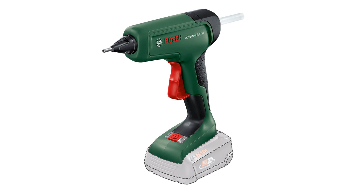 Bosch AdvancedGlue 18V Varm smeltelim-pistol Uden batteri Intet batteri