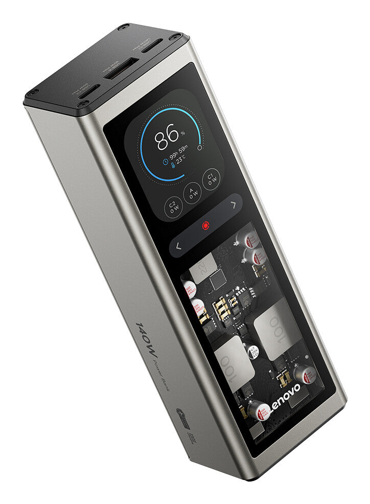 Lenovo G0A3140WWW powerbank Lithium-Ion (Li-Ion) 20000 mAh Guld, Grå