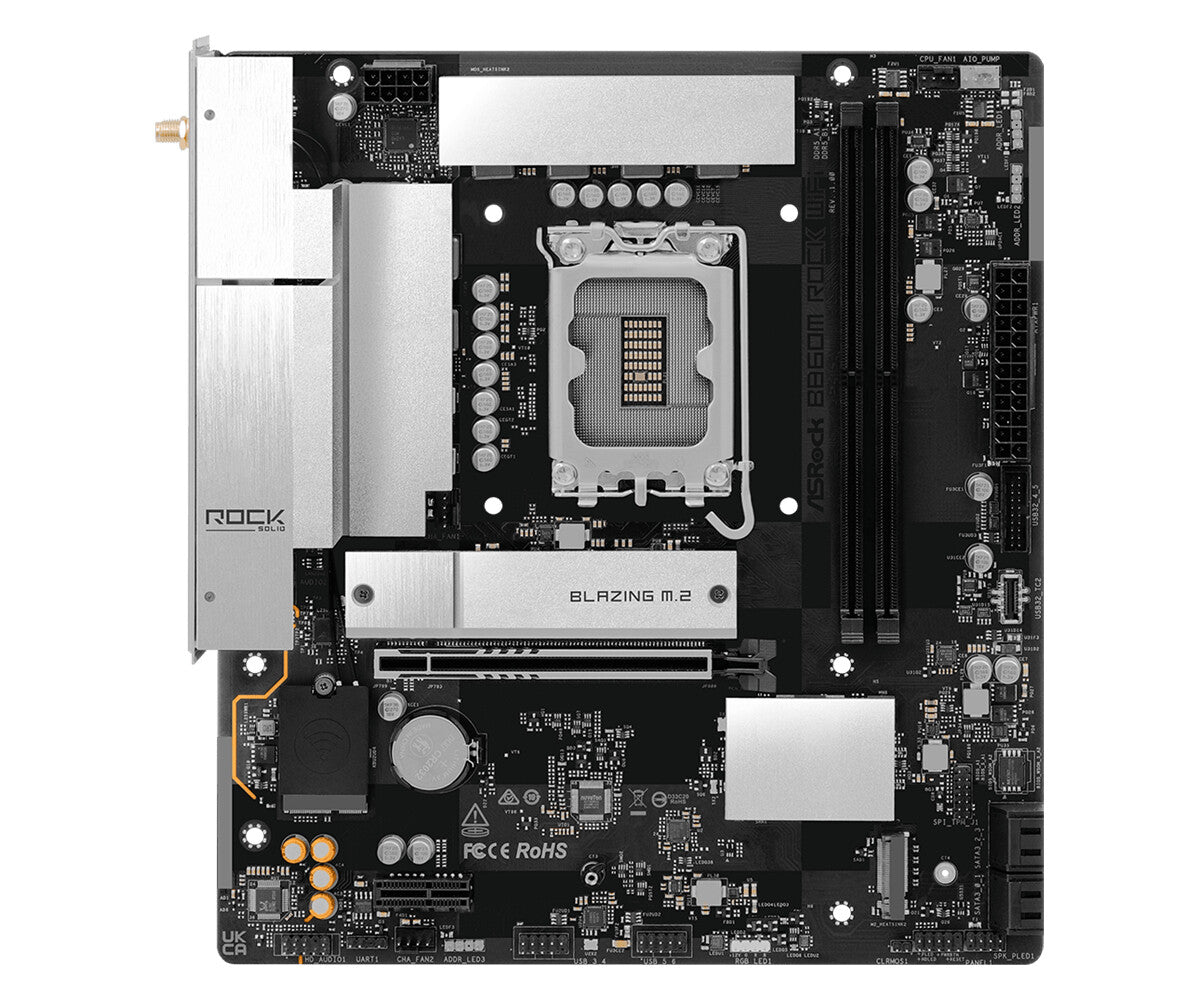 ASRock B860M Rock Wifi 1851 mATX HDMI/DP DDR5
