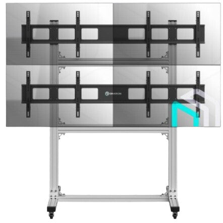 ONKRON FSPRO2L22-S tv-beslag 139,7 cm (55") Aluminium, Sort