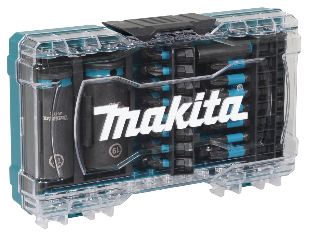 Makita E-22903 Impact Black Slagtoppe og Bitssæt 30-dele