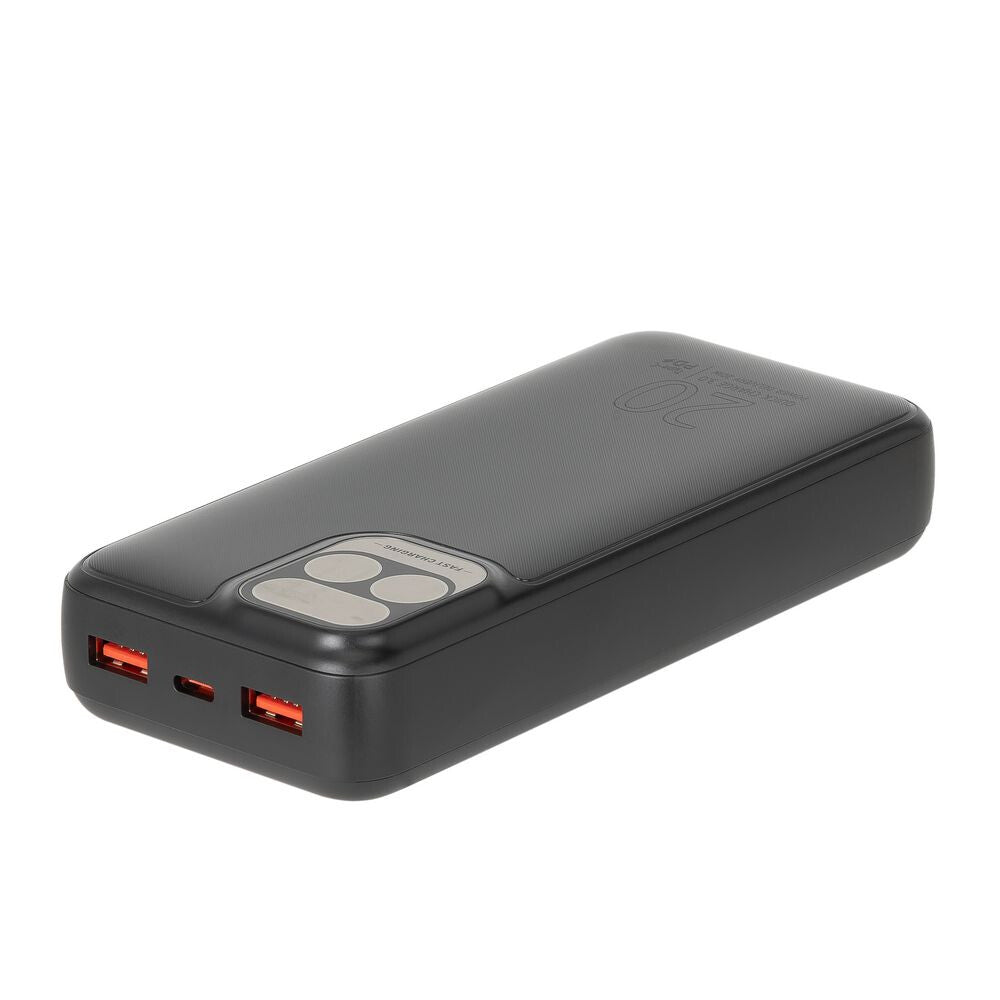 Rivacase VA2521 powerbank Lithium polymer (LiPo) 20000 mAh Grå