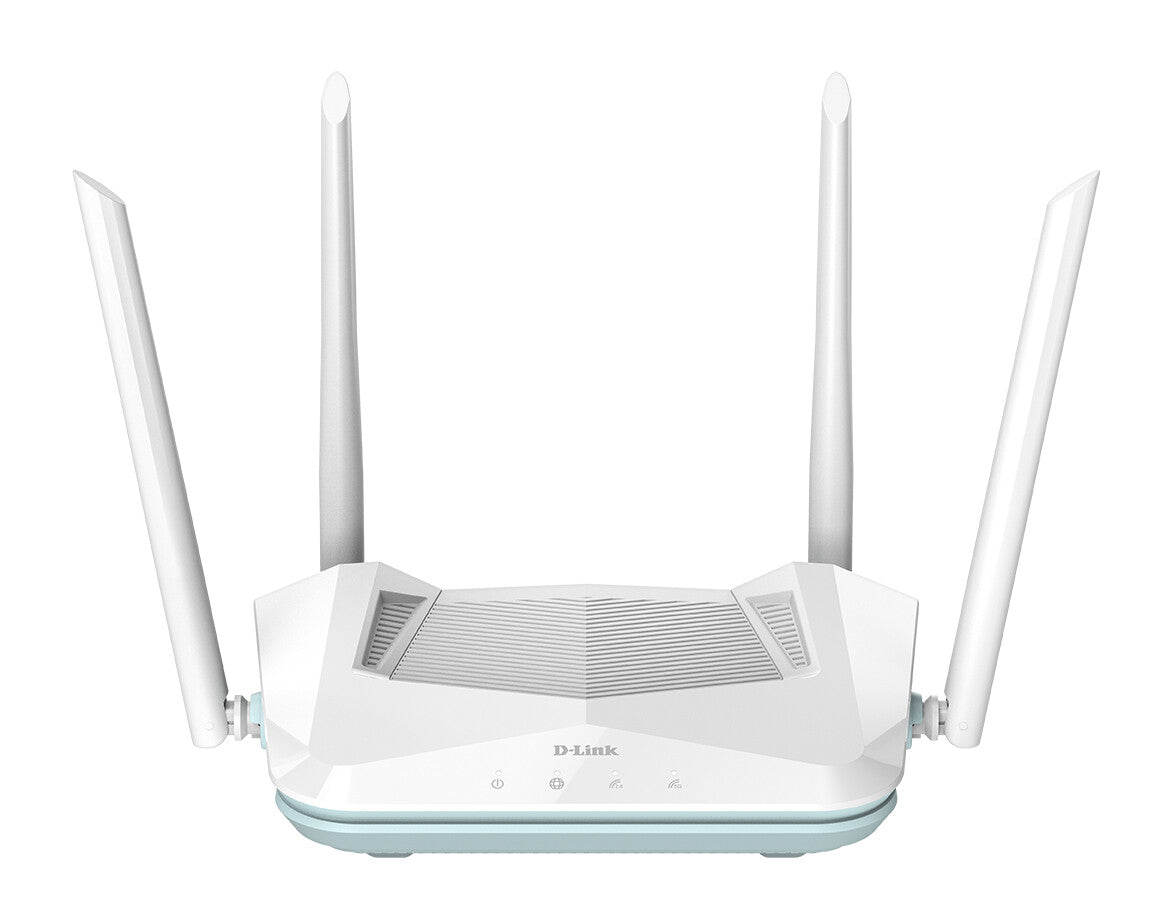 D-Link EAGLE PRO AI AX1500 Smart Router trådløs router Gigabit Ethernet Dual-band (2,4 GHz / 5 GHz) Hvid