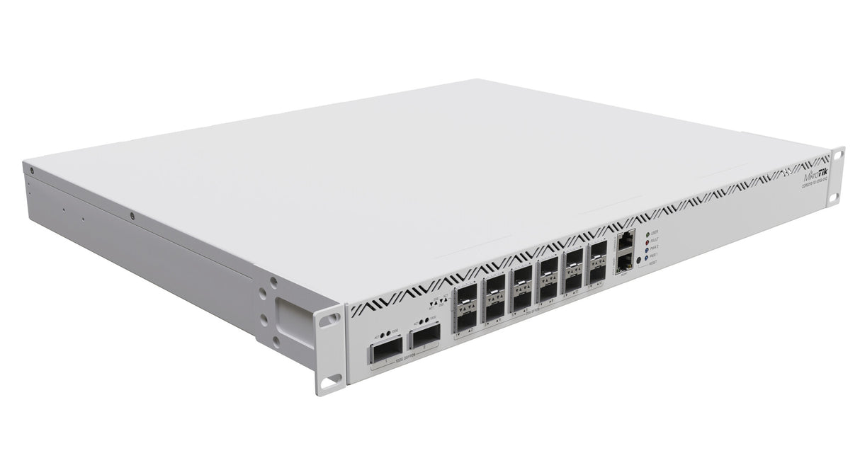 Mikrotik CCR2216-1G-12XS-2XQ kabelforbundet router Gigabit Ethernet Sølv