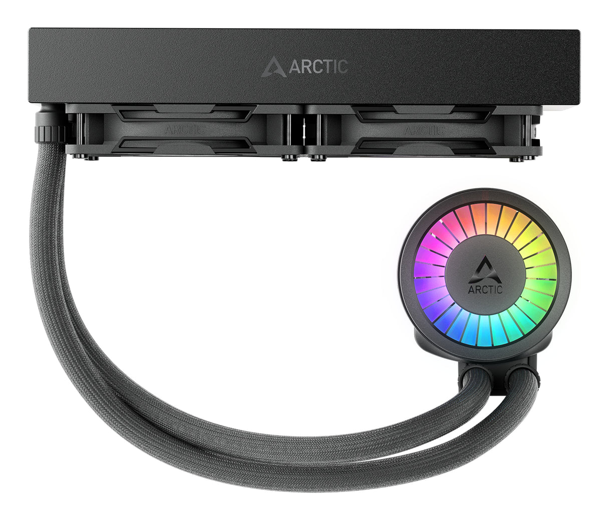 ARCTIC Liquid Freezer III Pro 240 A-RGB Processor Alt-i-en væskekøler 12 cm Sort, Hvid 1 stk