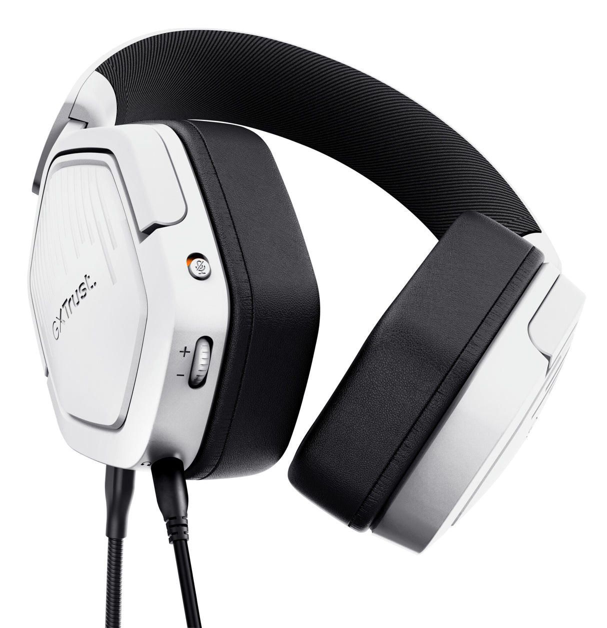 Trust GXT492W Carus Headset Ledningsført Spil Hvid