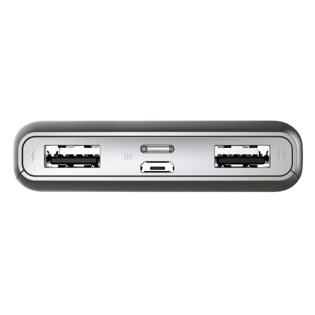 Platinet PMPB10QIB powerbank Lithium polymer (LiPo) 10000 mAh Grå