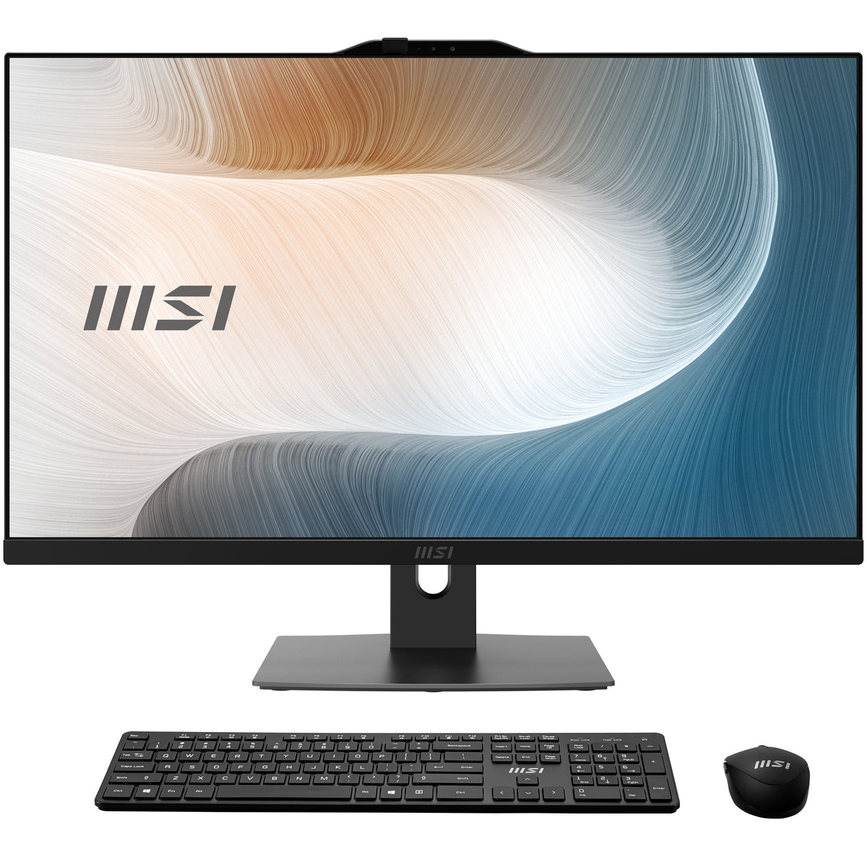 MSI Modern AM272P 1M-1293XEU All-in-One PC Intel Core 5 120U 68,6 cm (27") 1920 x 1080 pixel 16 GB DDR5-SDRAM 512 GB SSD Wi-Fi 6E (802.11ax) Sort