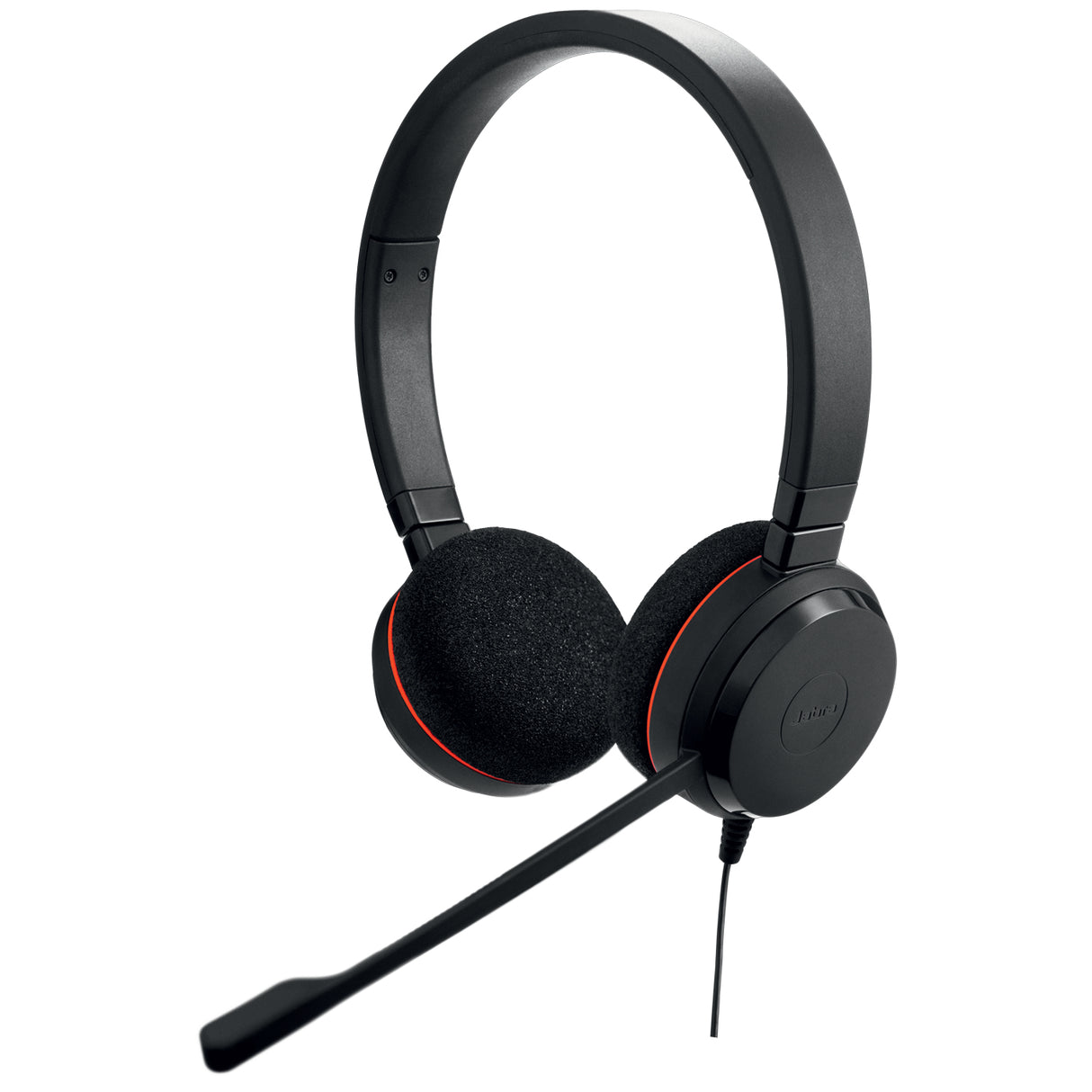 Jabra Evolve 20 UC stereo Kablet Høretelefoner Sort
