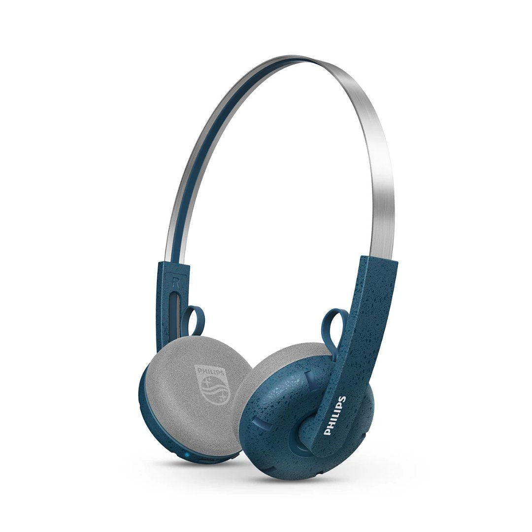 Philips TAH2000TL Retro trådløse on-ear hovedtlf. Blå/grøn