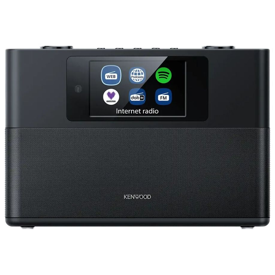 Kenwood CR-ST200S-B Smart Compact Radio - sort