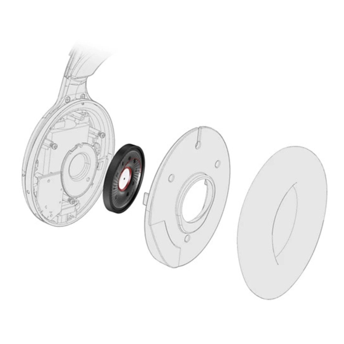 Philips SHD6000BK Trådløse over-ear hovedtlf. Sort
