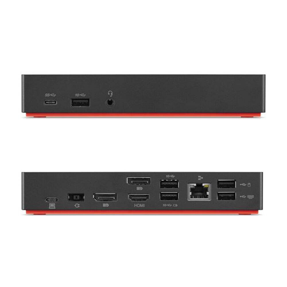 Origin Storage 40AF0135EU dockingstation Docking USB 3.2 Gen 1 (3.1 Gen 1) Type-A + Type-C Kul, Rød
