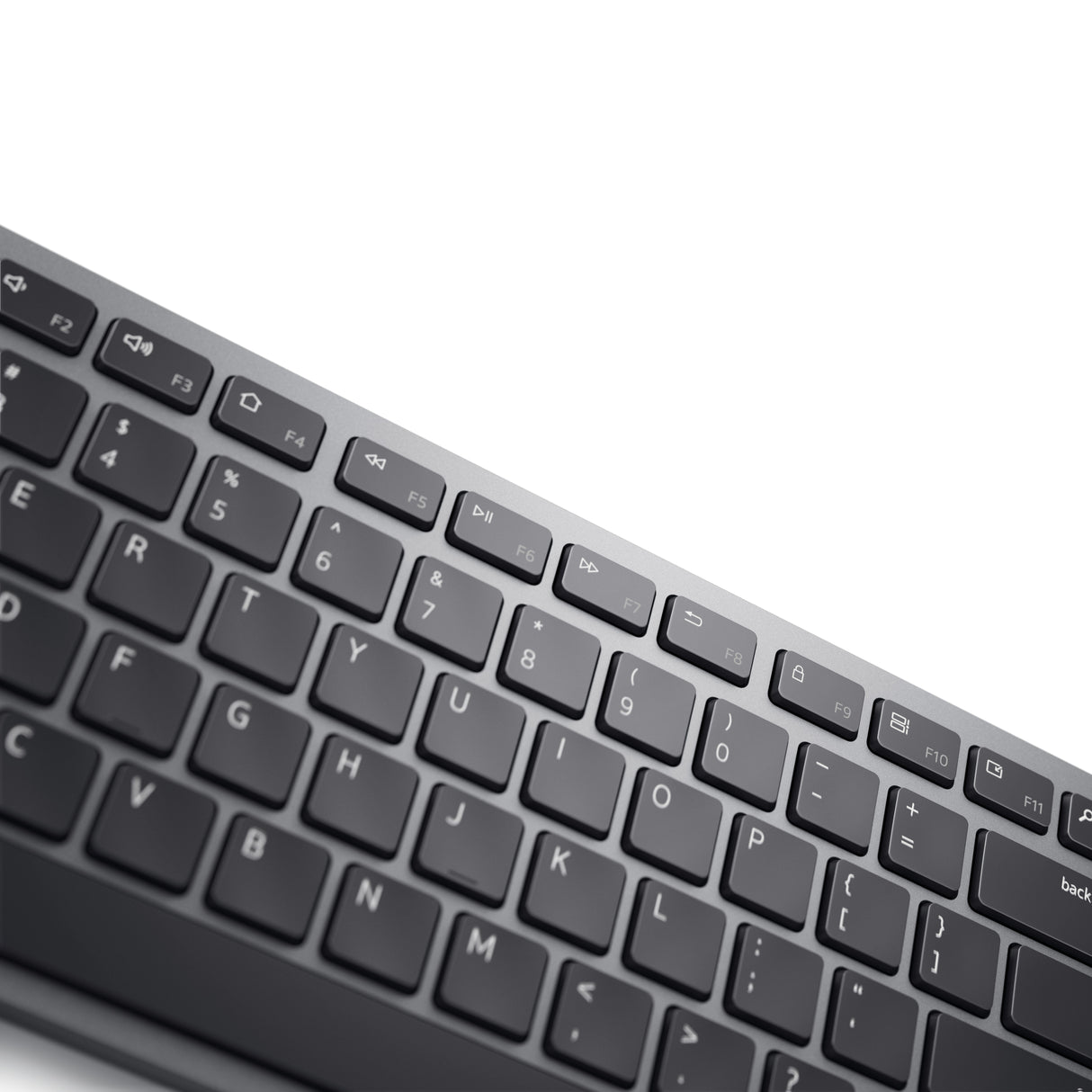 DELL KB700 tastatur Kontor Bluetooth QWERTY US International Grå