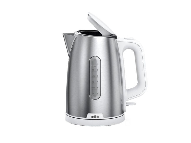 Braun PurShine Kedel 1.7liter Rustfrit stål/hvid