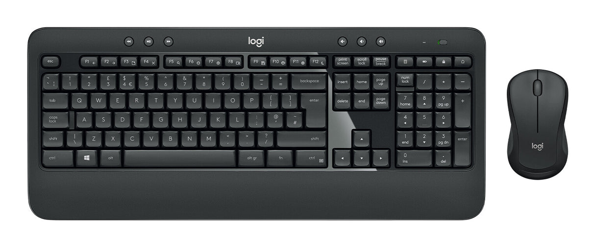 Logitech 920-008685 tastatur Mus inkluderet Universel RF trådløst QWERTY US International Sort