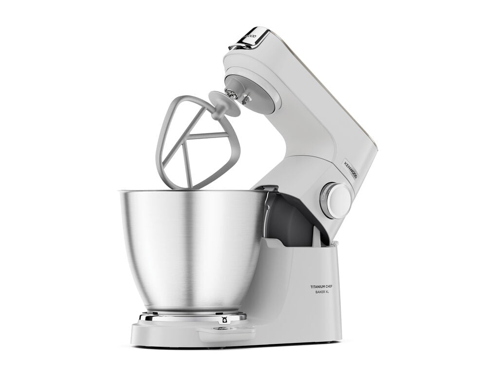Kenwood Titanium Chef XL KVL65.001WH Køkkenmaskine 7liter 1200W Hvid