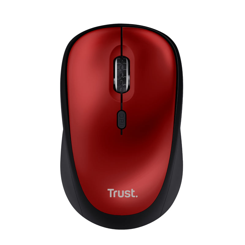 Trust YVI+ wireless mouse ECO 302307 trådløs mus rød