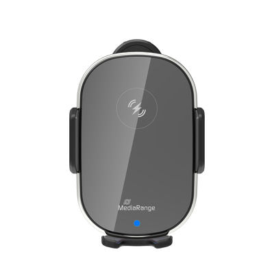 MediaRange MRMA117 oplader til mobil enhed Smartphone Sort Trådløs opladning Hurtig opladning Automatisk