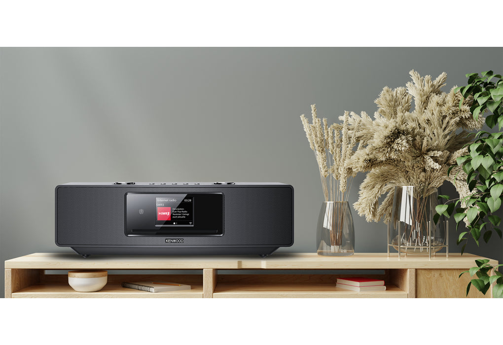 Kenwood CR-ST700SCD-S smart radio HiFi system, sølv