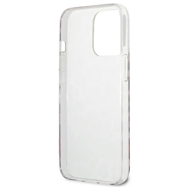 Guess GUHCP13LHSLEOP iPhone 13 Pro / 13 6.1" pink/pink hardcase Leopard