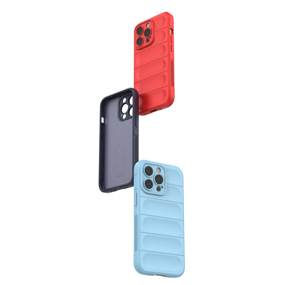 Magic Shield Case til iPhone 13 Pro fleksibelt pansret cover sort
