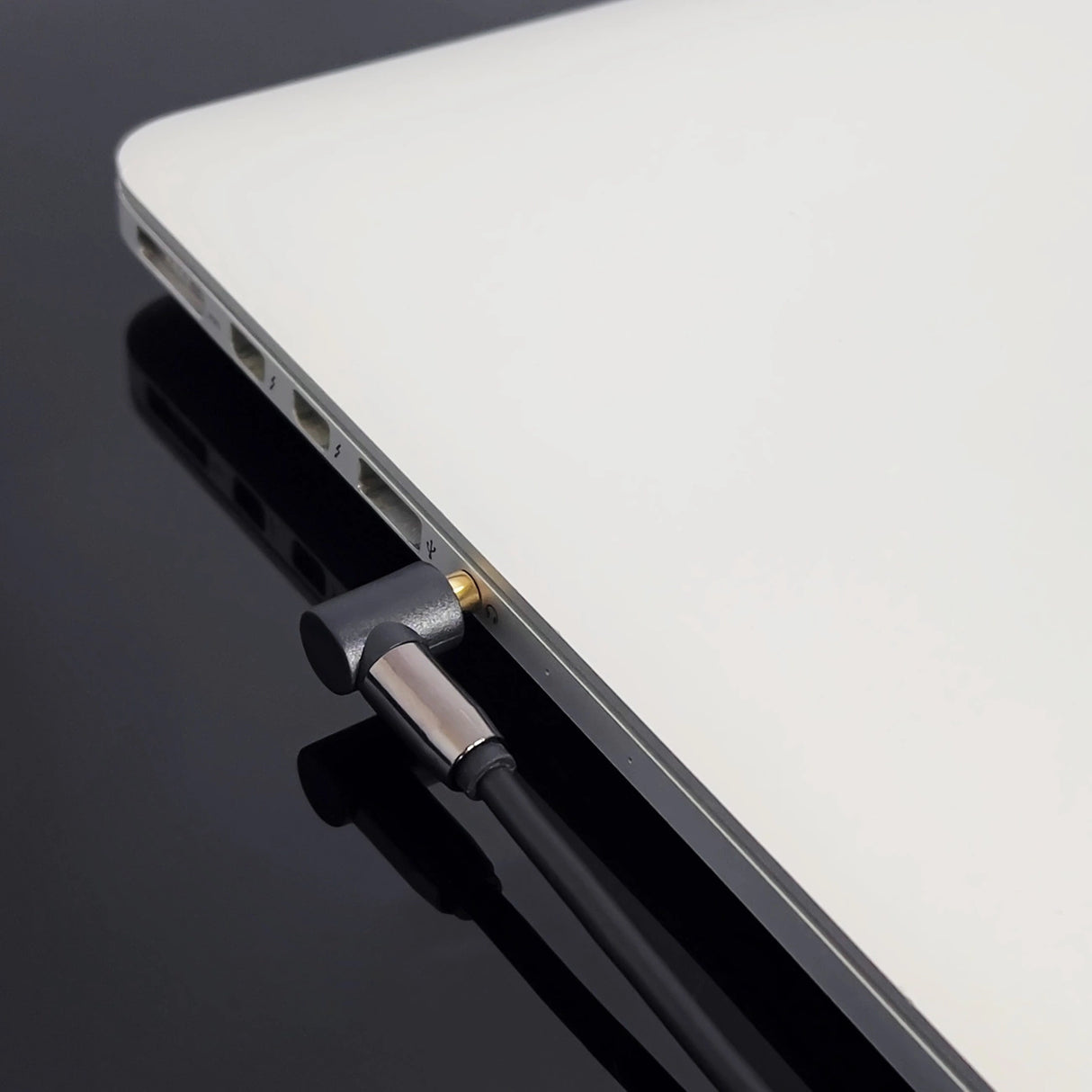 Wozinsky AUX-kabel vinklet (mand-mand) mini jack-kabel 1,5 m sort