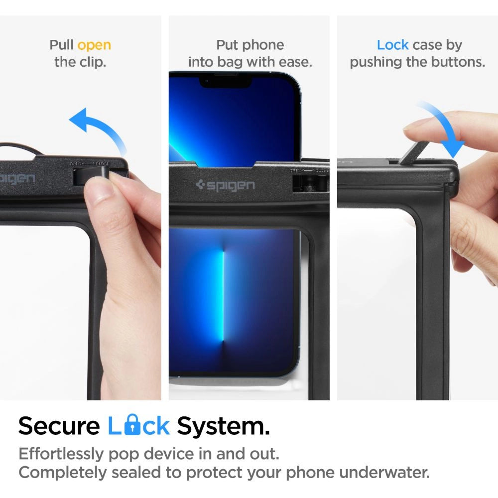 Spigen Aqua Shield A601 case vandtæt IPX8 - sort