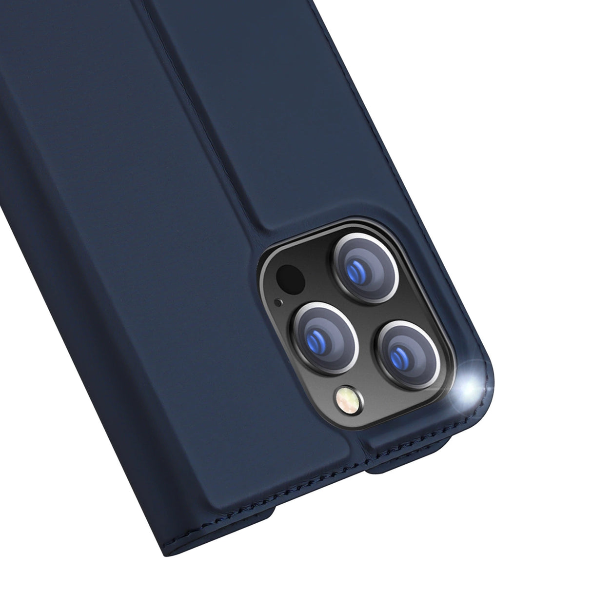 Dux Ducis Skin Pro Holster Flip Cover for iPhone 14 Pro Max blue