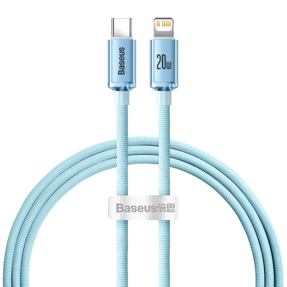 Baseus CAJY001303 Lightning - USB-C PD-kabel 20W 480Mb/s 1,2m - blå