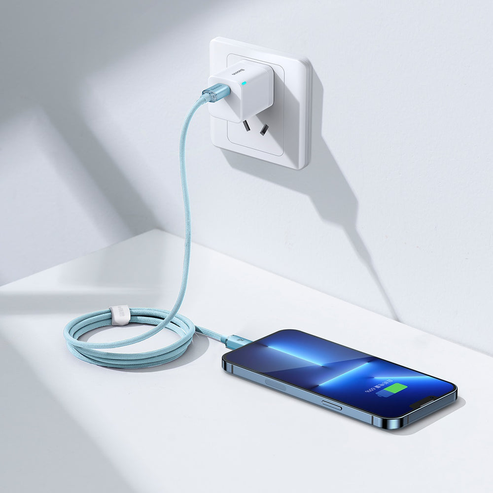 Baseus CAJY001303 Lightning - USB-C PD-kabel 20W 480Mb/s 1,2m - blå