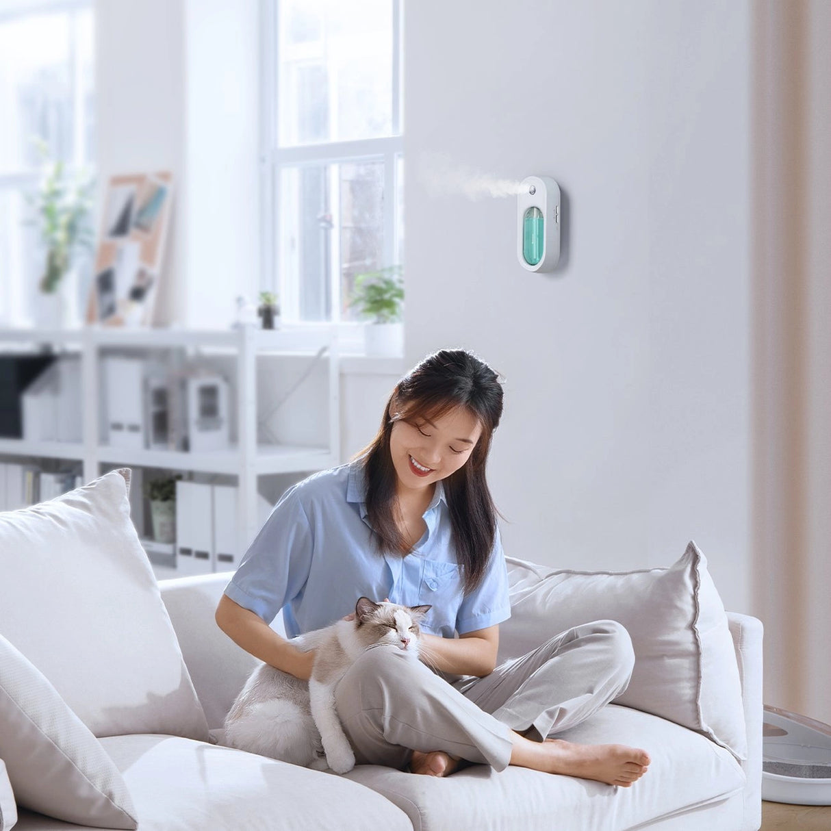 Baseus Tulip A1 lugtrensningsanordning hvid (ACYX000002)