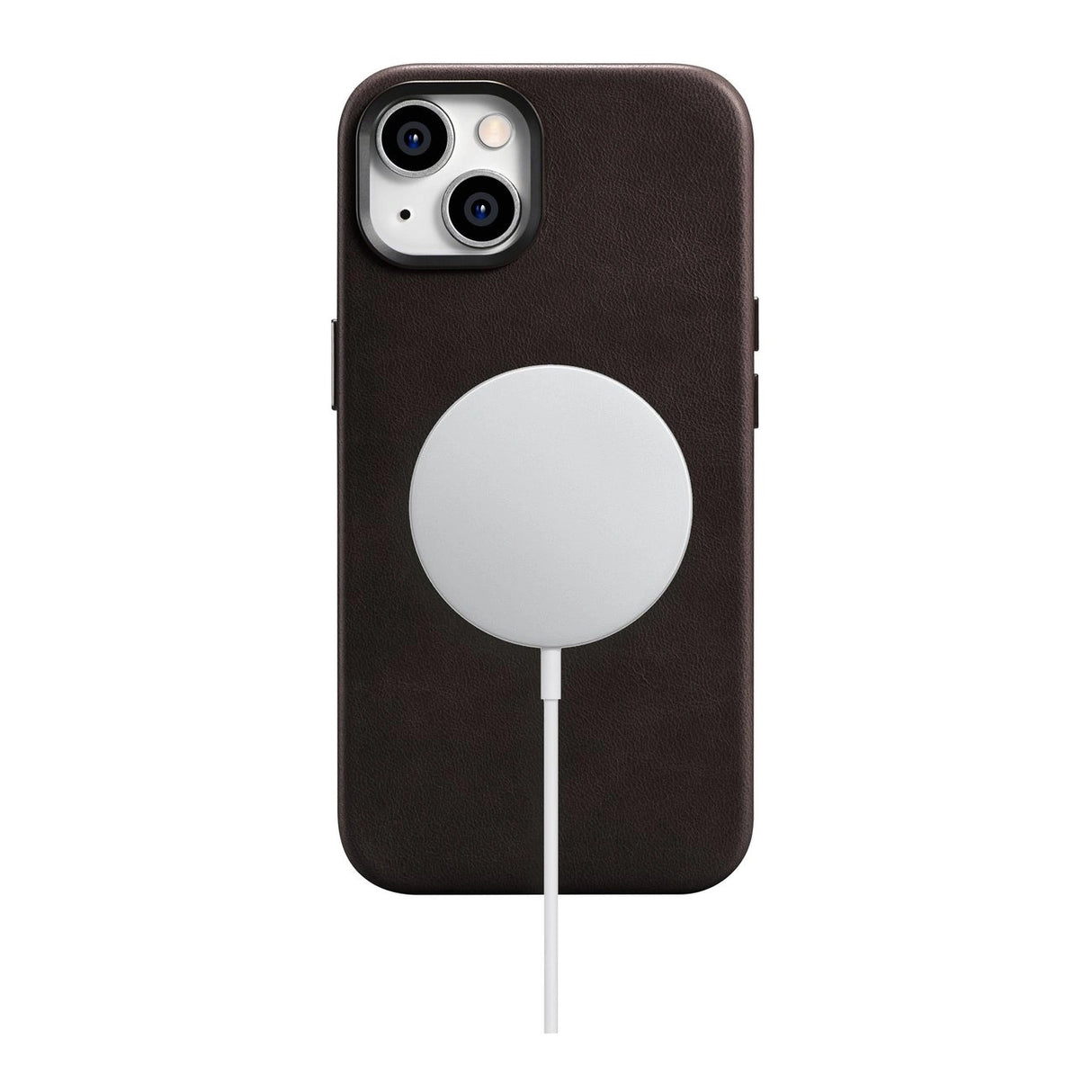 iCarer Oil Wax Premium Leather Case magnetisk læder- iPhone 14 med MagSafe brun (WMI14220701-BN)