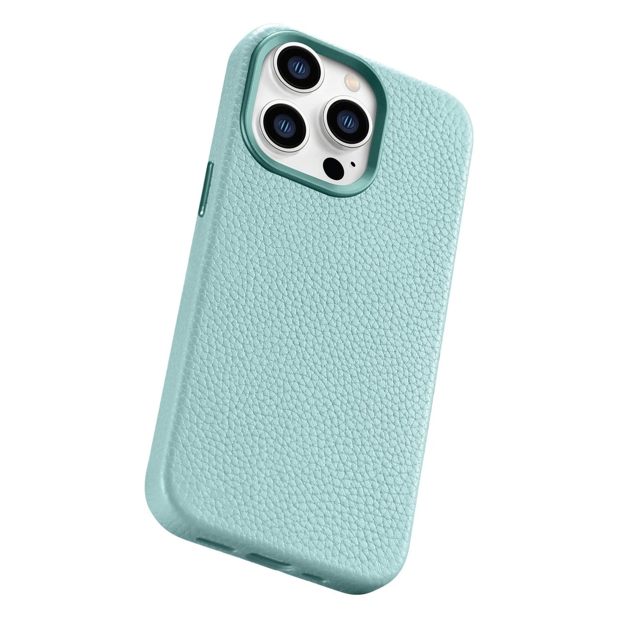 iCarer Litchi Premium Ledder Case iPhone 14 Pro Magnetisk Ledder Case med MagSafe Green (WMI14220710-GN)