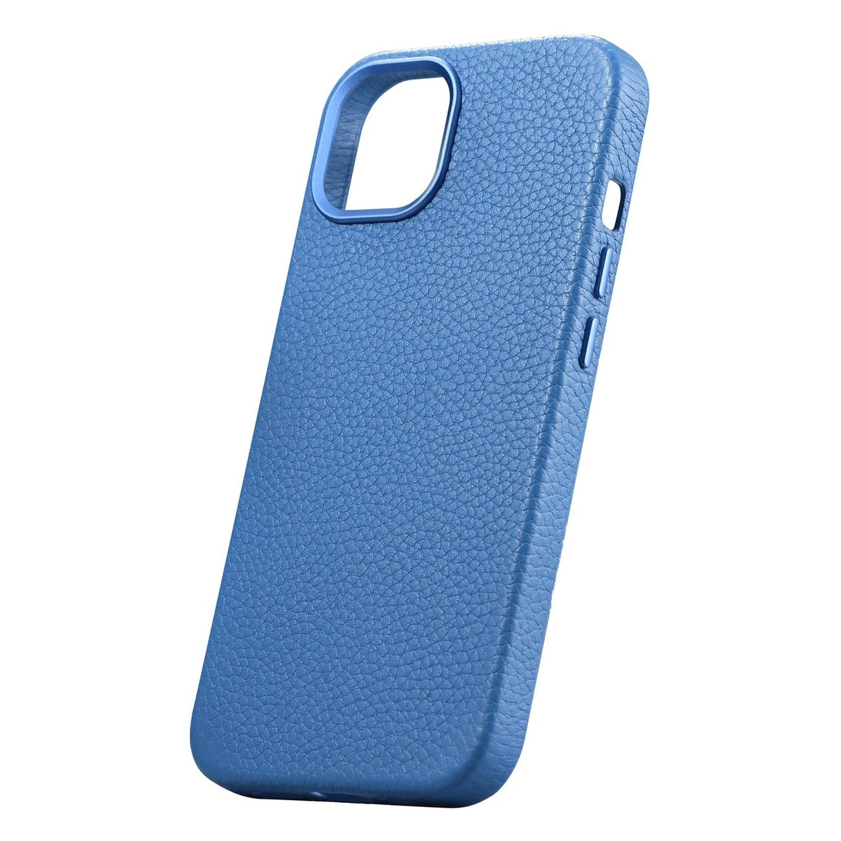 iCarer Litchi Premium Ledder Case iPhone 14 Plus Magnetisk Ledder Case med MagSafe Light Blue (WMI14220711-LB)