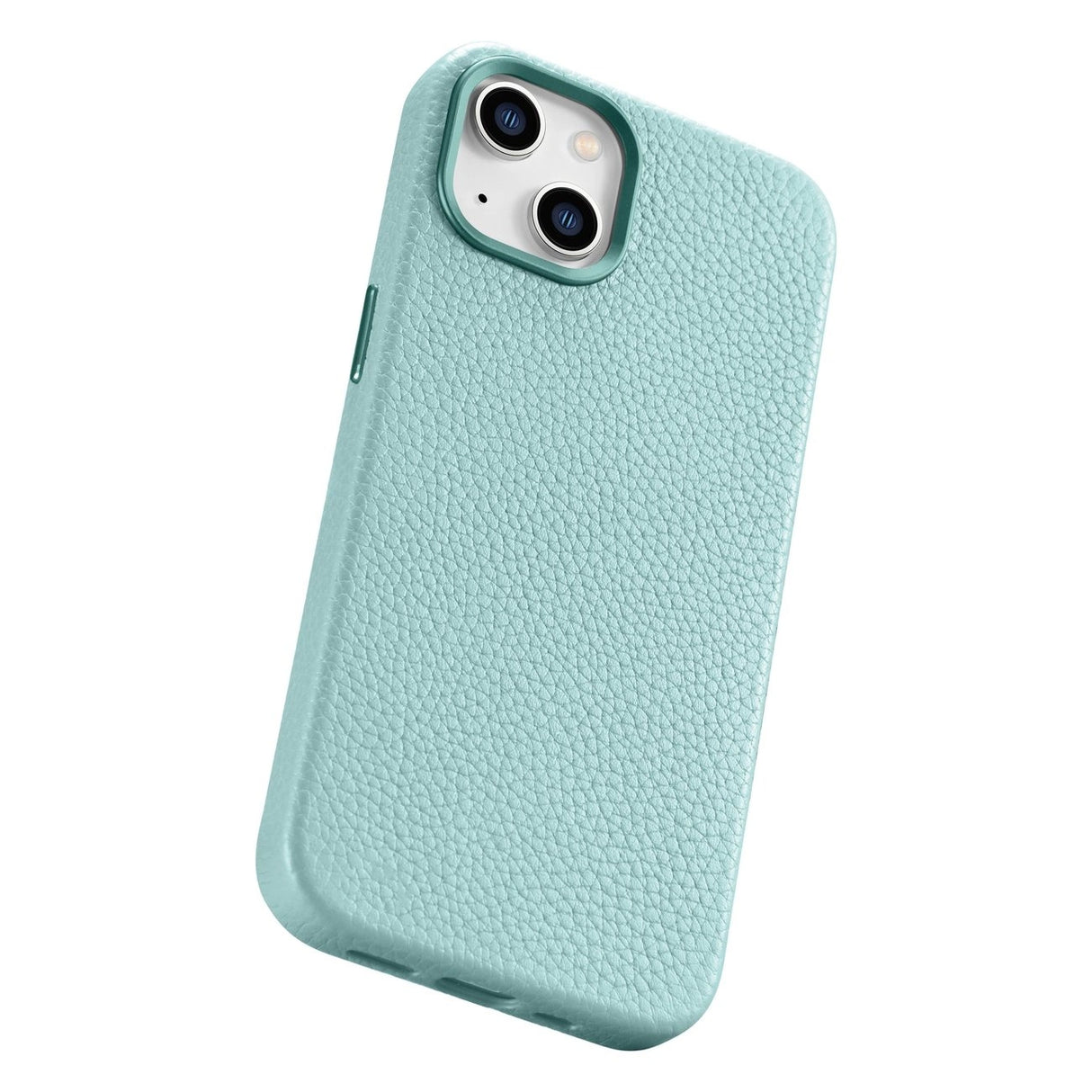 iCarer Litchi Premium Ledder Case iPhone 14 Plus Magnetisk Ledder Case med MagSafe Green (WMI14220711-GN)