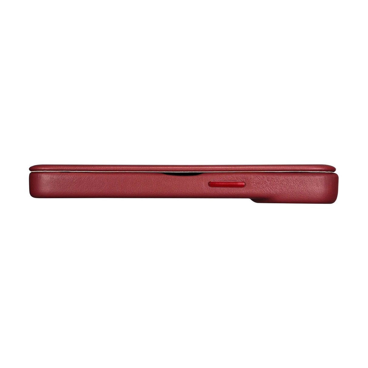 iCarer CE Premium læder Folio Case iPhone 14 Plus Magnetisk Flip læder Folio Case MagSafe Red (WMI14220715-RD)