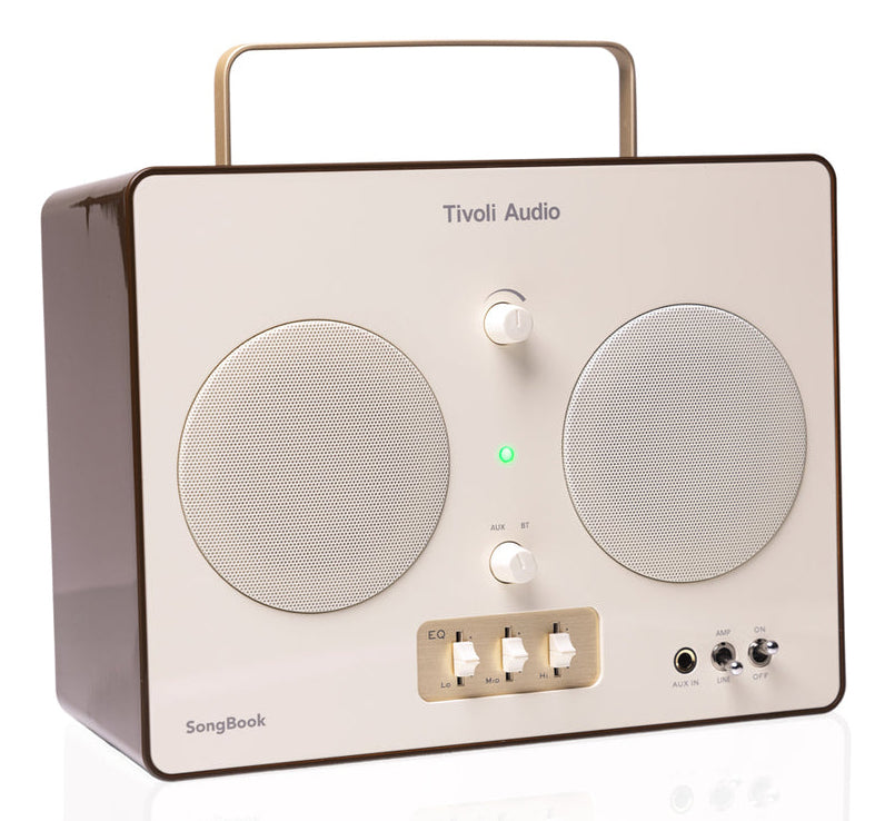 Tivoli Audio SongBook bluetooth højttaler cream/brown