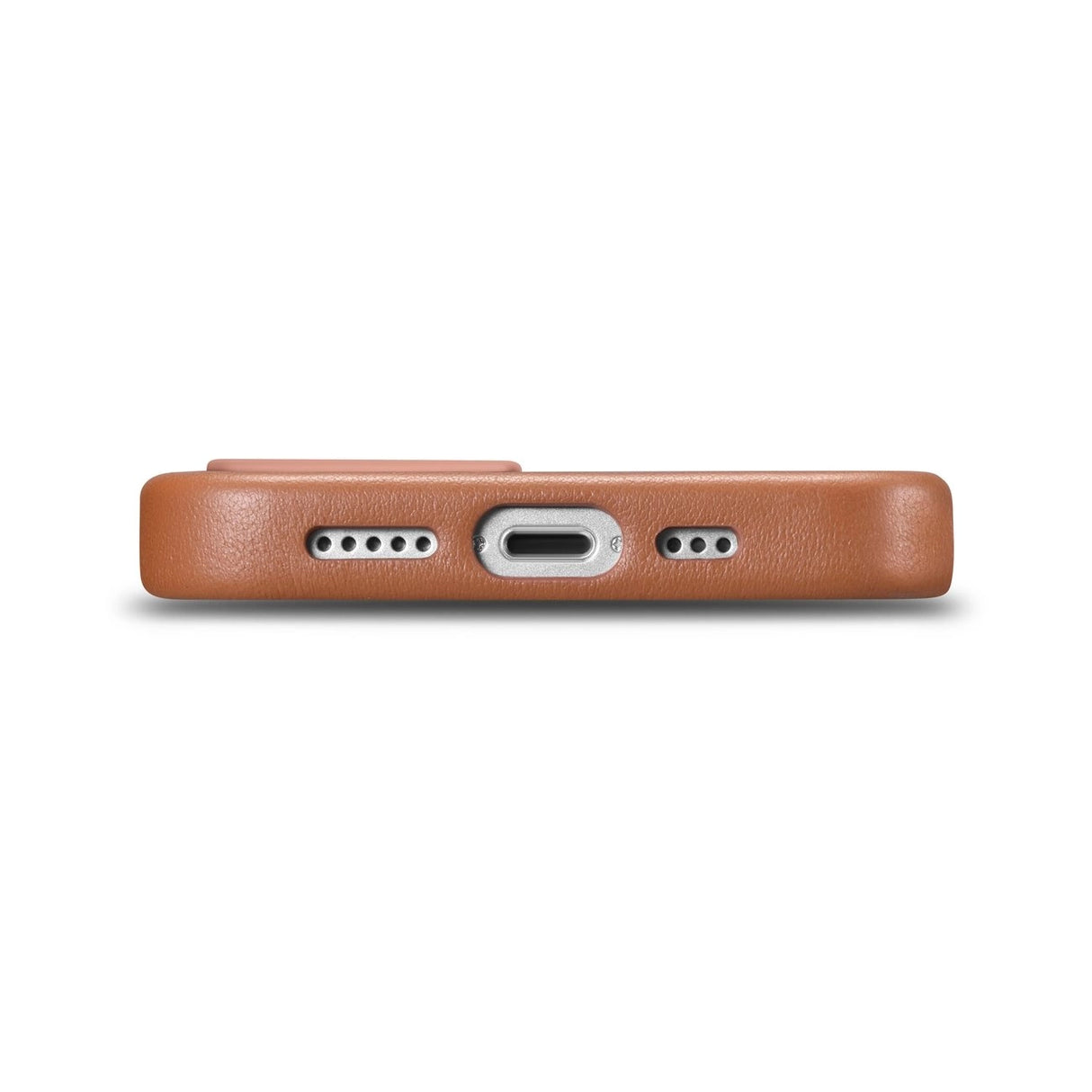 iCarer Case Leather Case Cover for iPhone 14 Plus Brown (MagSafe Compatible)