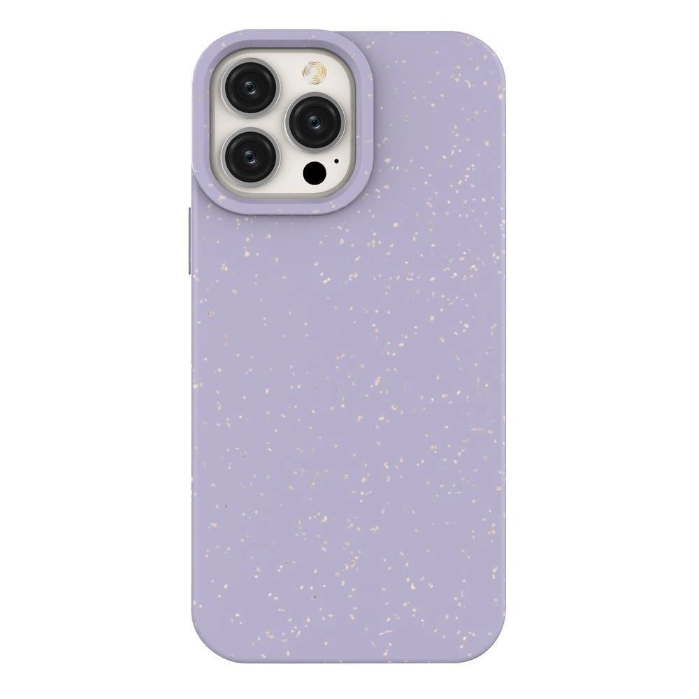 Eco Case til iPhone 14 Plus silikone nedbrydeligt cover lilla