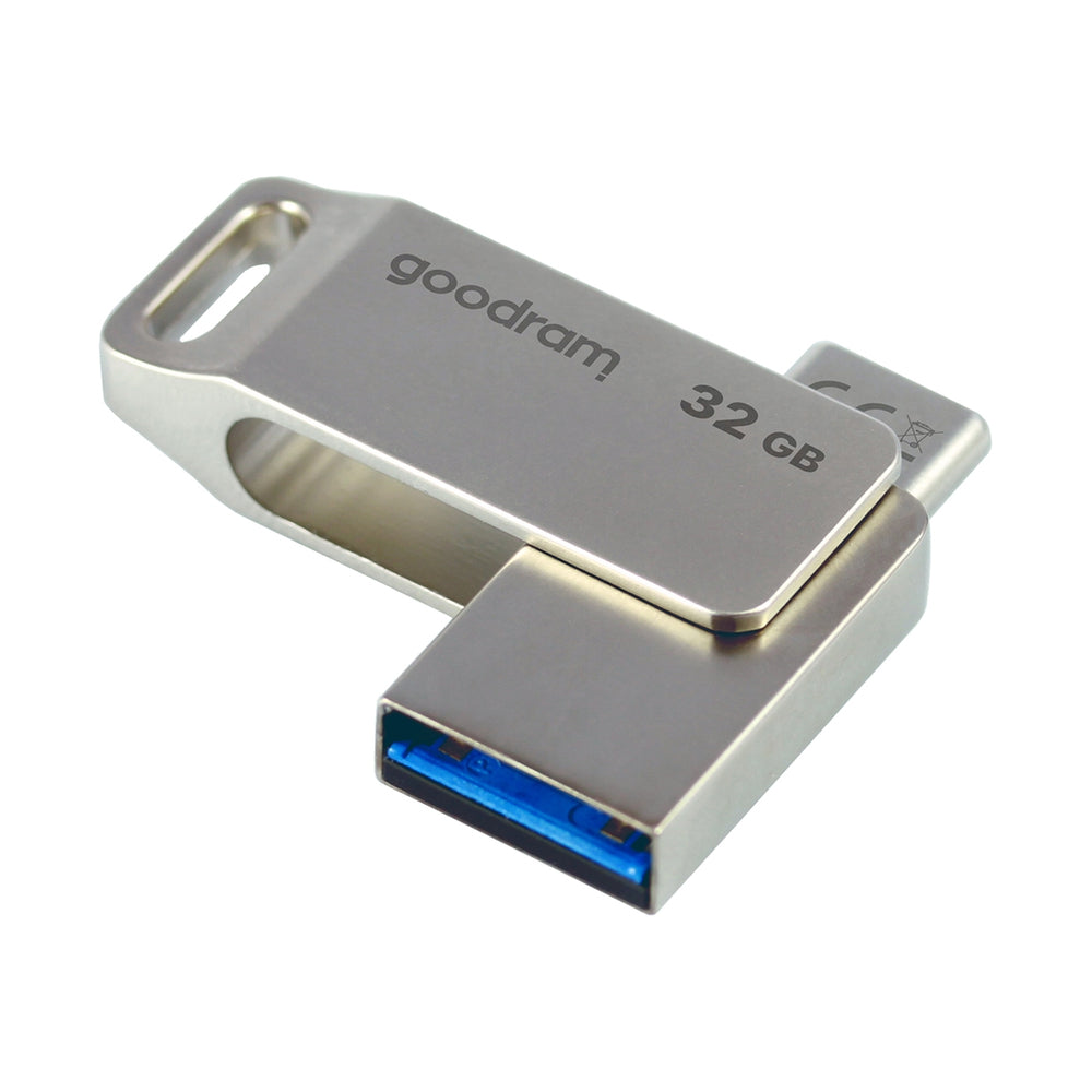 32 GB USB 3.2 Gen 1 USB / USB C OTG ODA3 Goodram - Silver