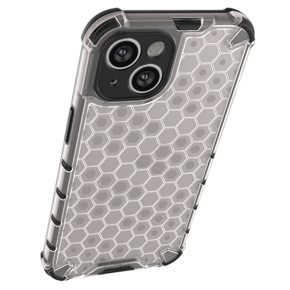 Honeycomb case til iPhone 14 Plus pansret hybrid cover blå