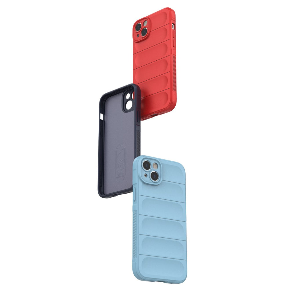 Magic Shield Case Case for iPhone 14 Plus fleksibelt pansret cover rød
