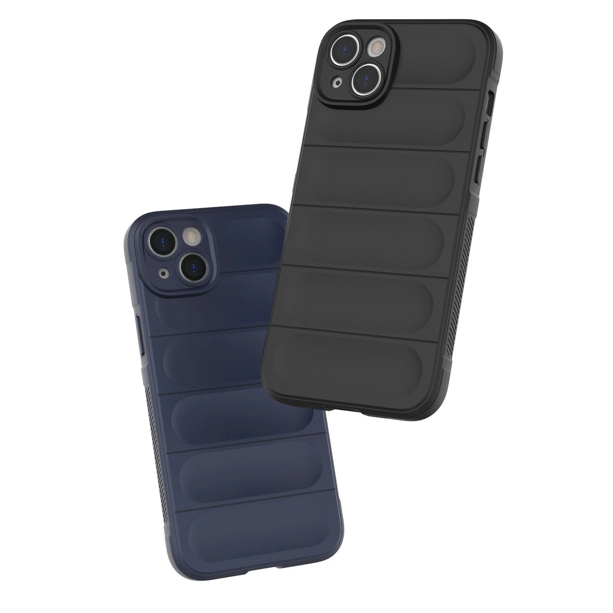 Magic Shield Case til iPhone 14 Plus elastisk pansret sag i burgundfarve