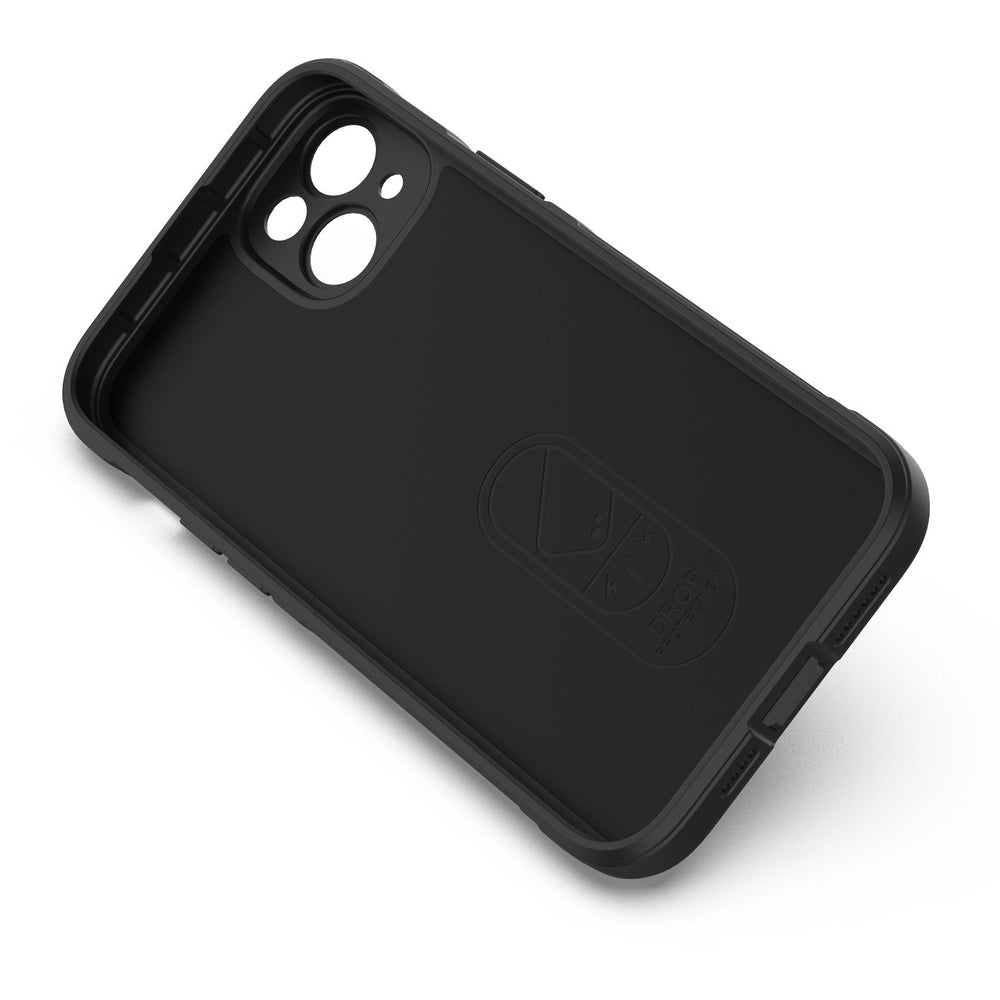 Magic Shield Case Case til iPhone 14 Plus fleksibelt pansret mørkblå omslag