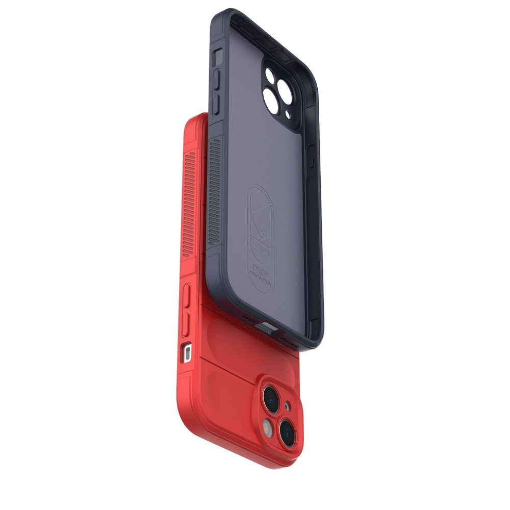 Magic Shield Case Case for iPhone 14 Plus Fleksibel pansret sag lysblå