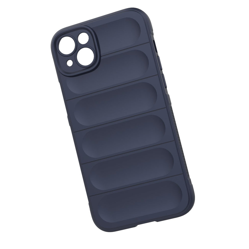 Magic Shield Case Case for iPhone 14 Plus Fleksibel pansret sag lysblå