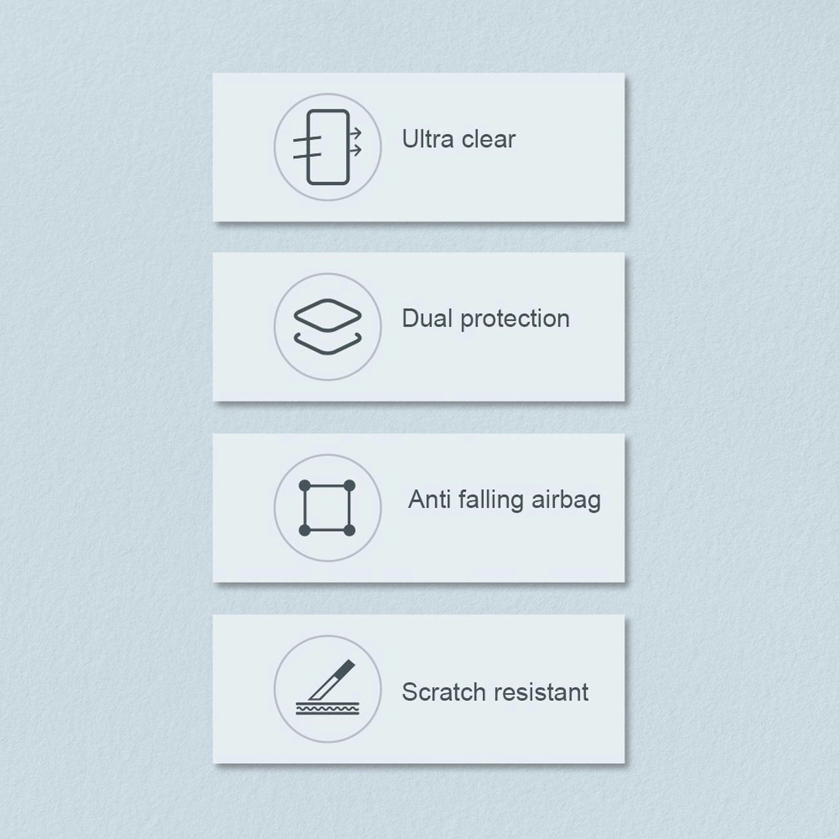 Nillkin Nature Pro case iPhone 14 Pro armored cover blue cover