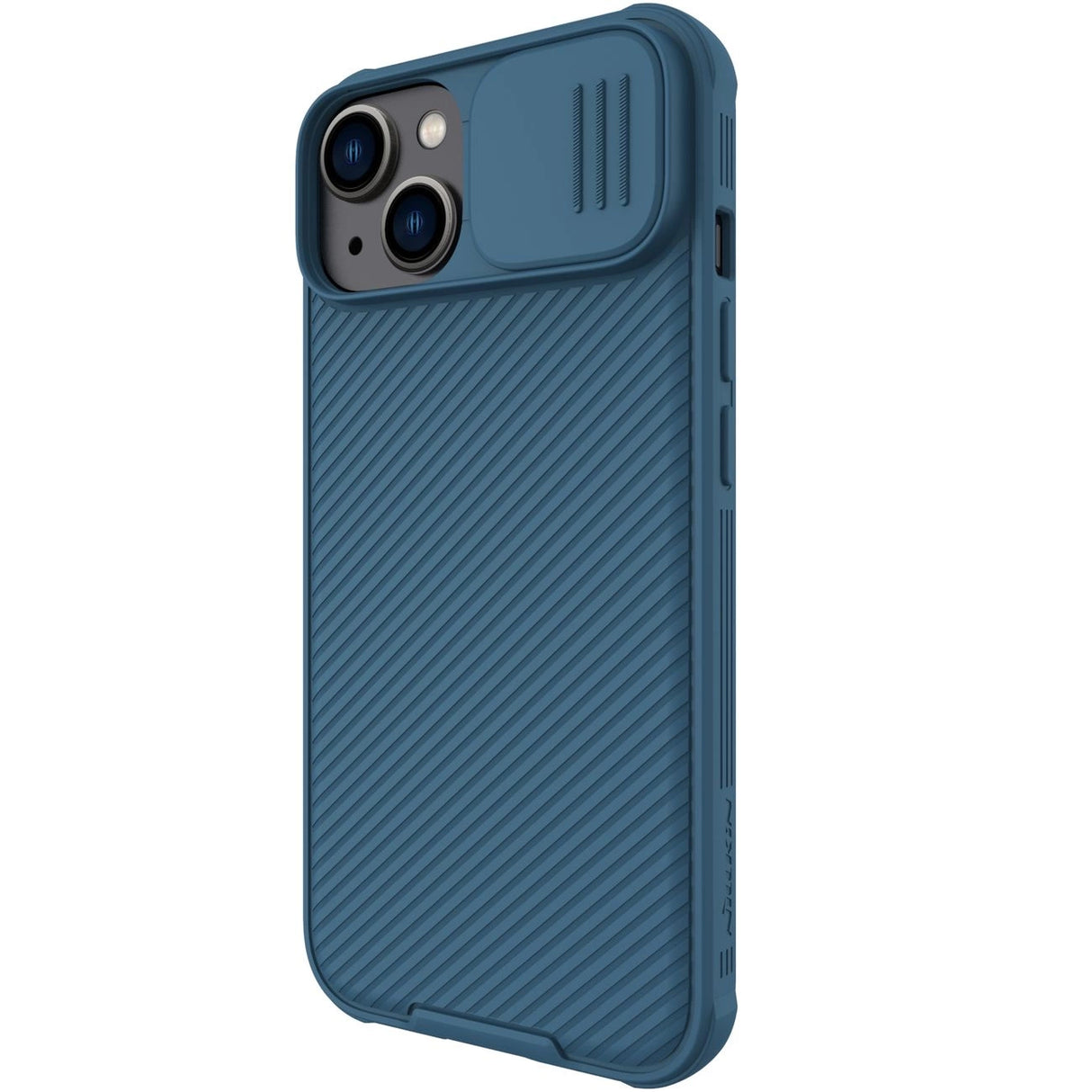Nillkin CamShield Pro Magnetisk Case iPhone 14 Plus Cover Camera Protector Blue (med MagSafe)