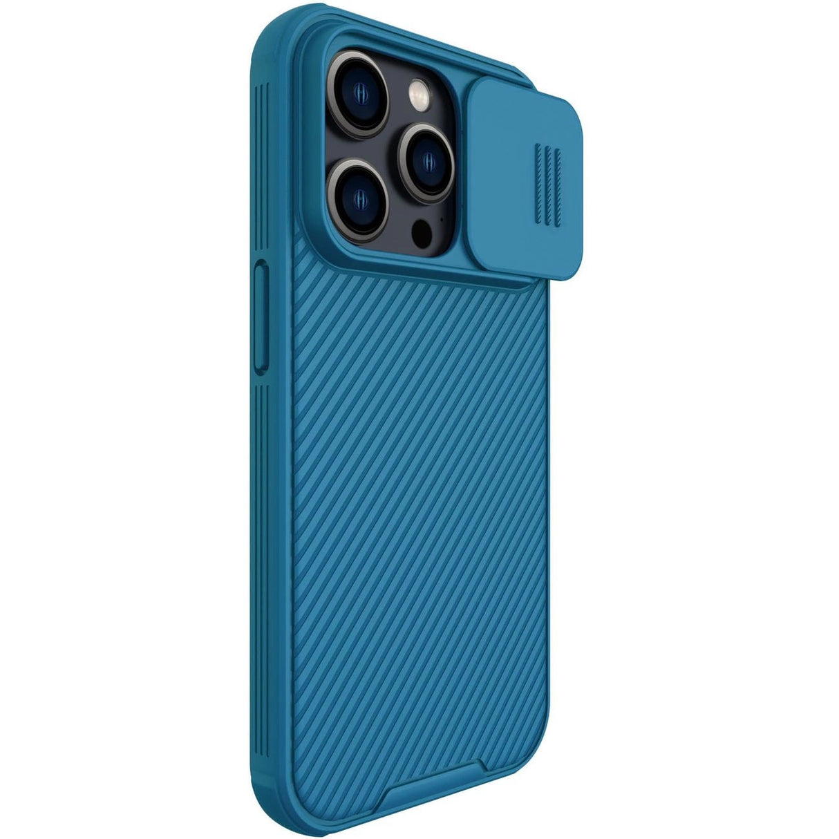 Nillkin CamShield Pro Case iPhone 14 Pro Armored Cover Camera Protector Blå